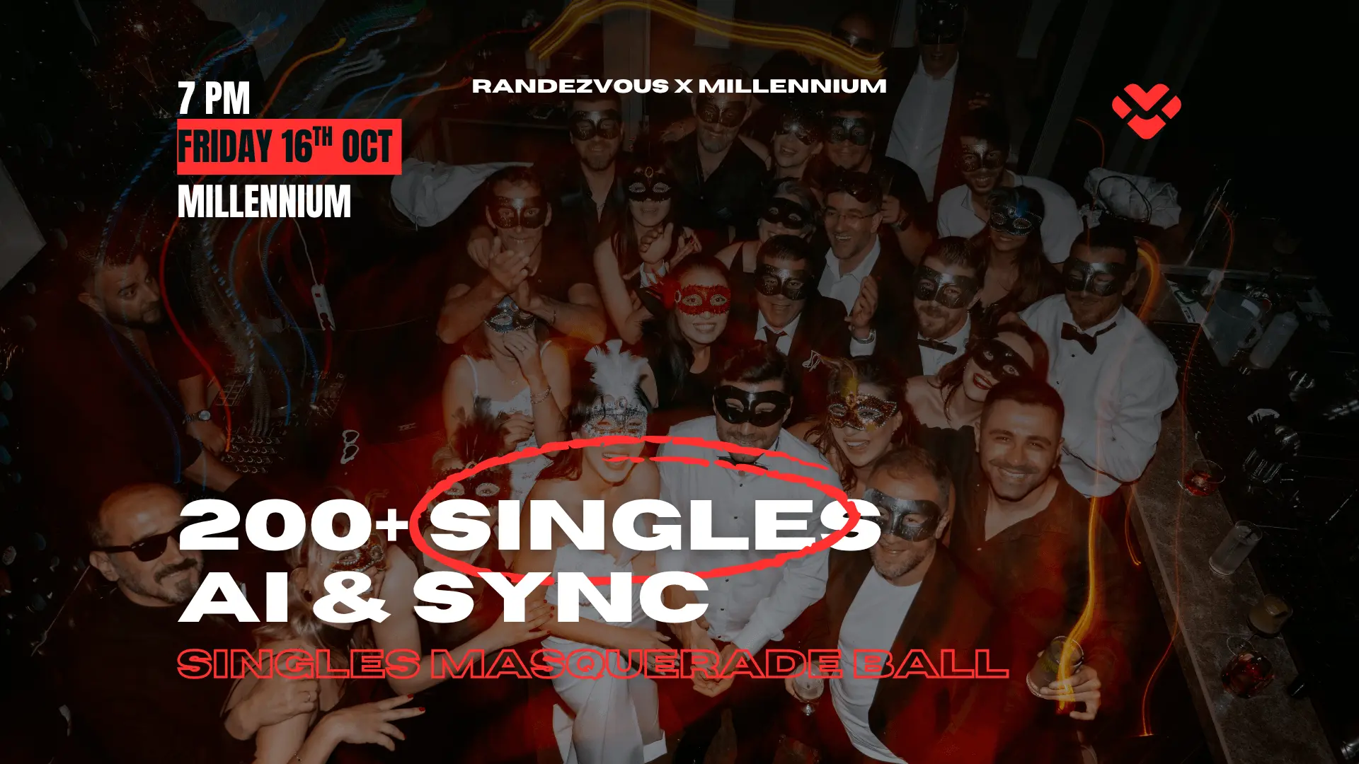 AI & Sync: Singles Masquerade Ball